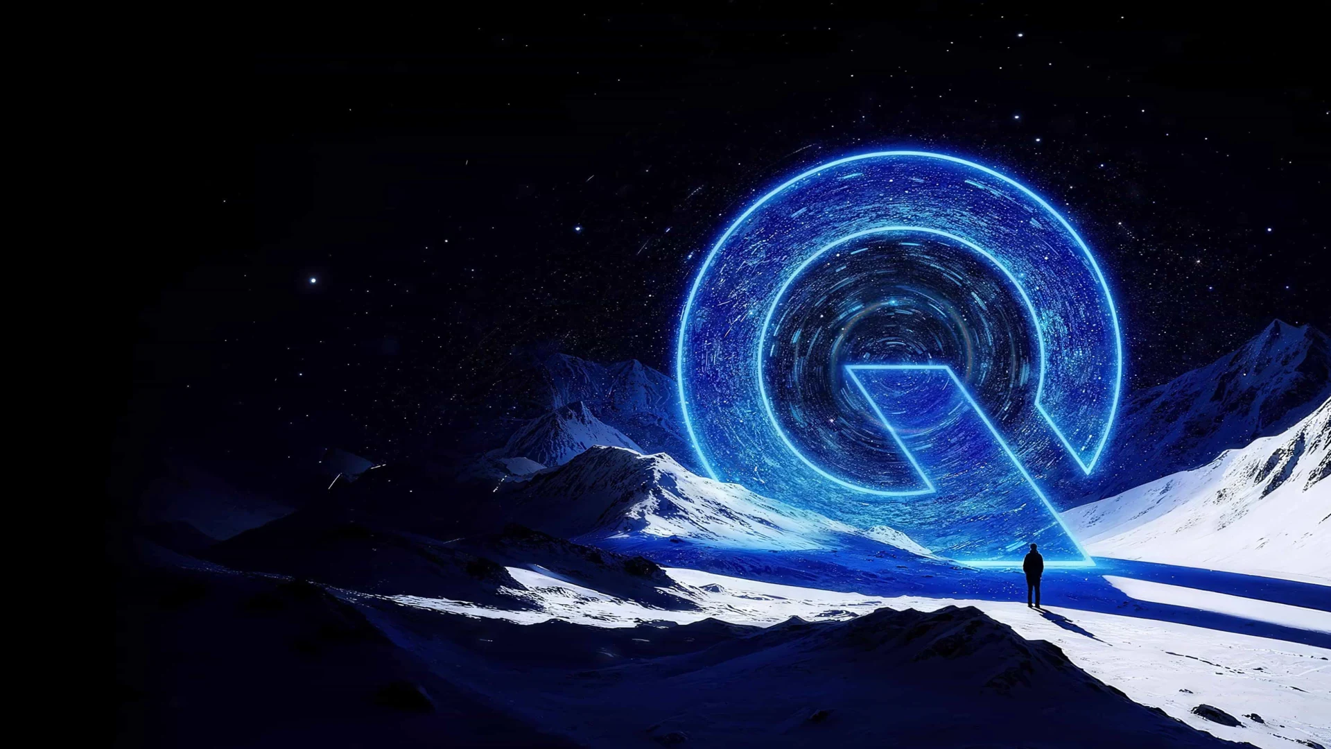 QuickQ 蓝色全球连接场景